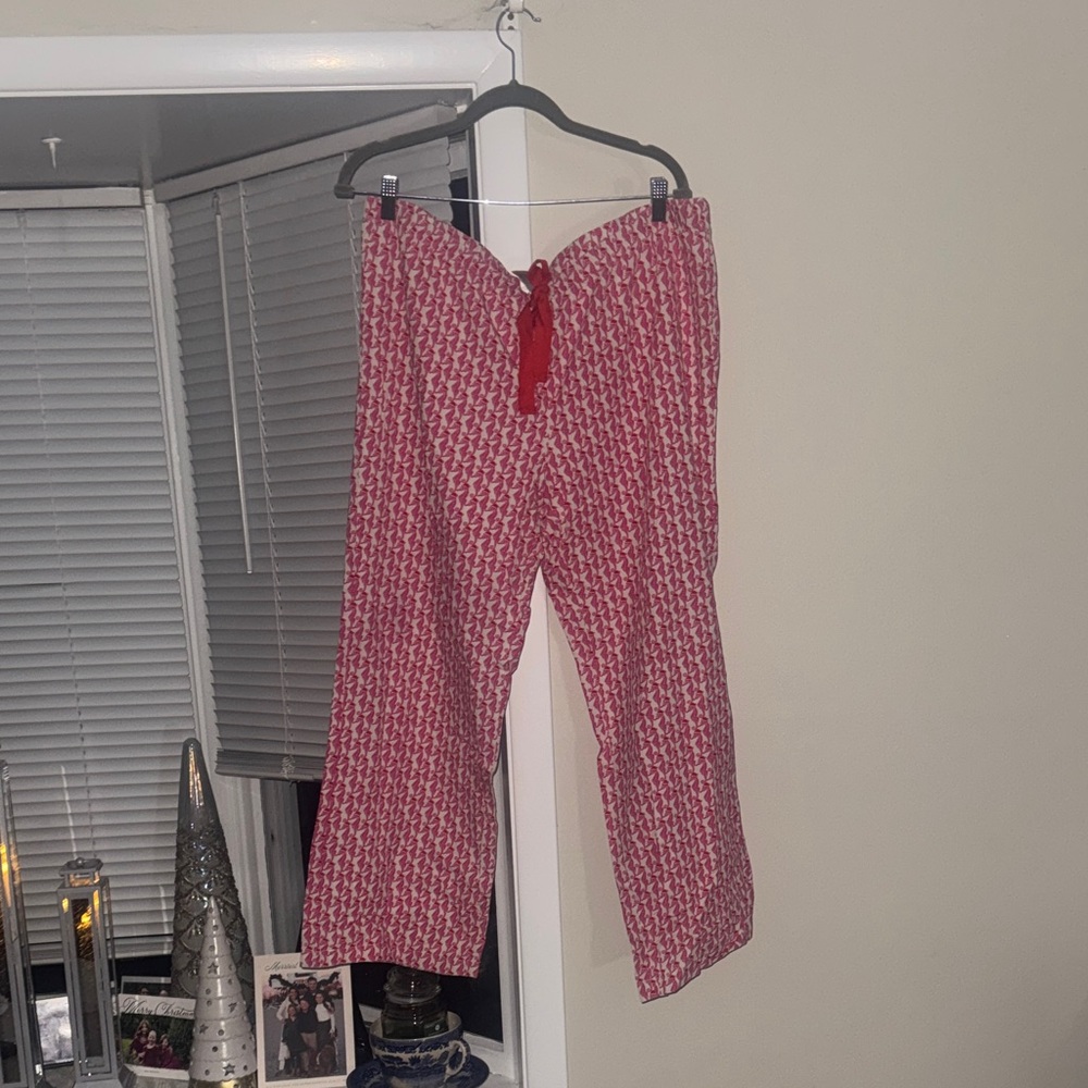 Vineyard Vines Red Patterned Men's Sweatpants
